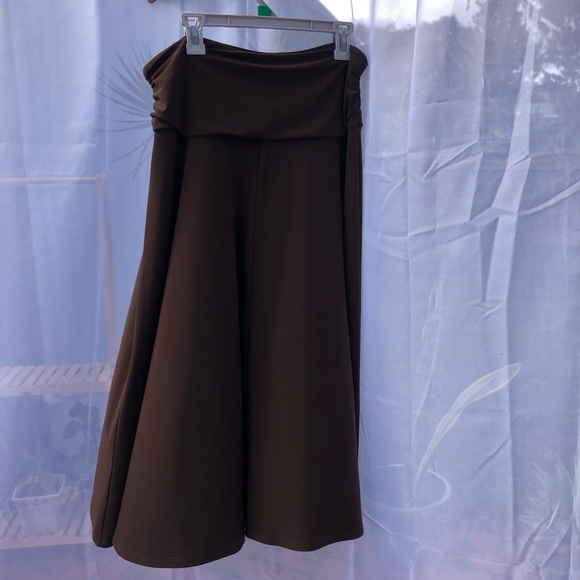 ❌ SOLD ❌ Liz Jordan Vintage Midi Skirt Stretch Small 8 - Picture 5 of 6